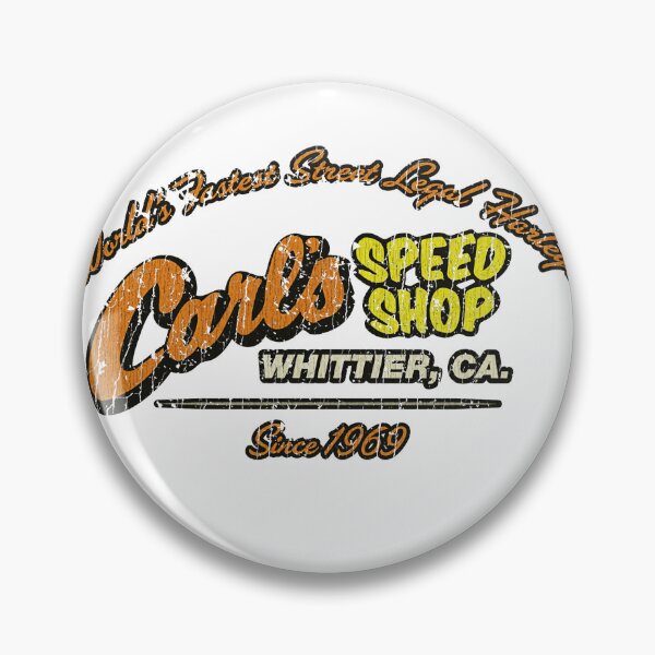 Item preview, Motorcycle Racing Carls Speed Shop Whittier 1969  designed and sold by MichaeB.