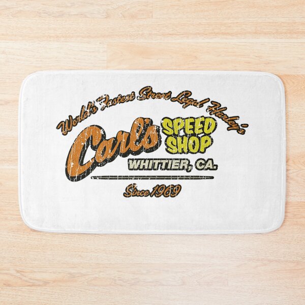 Item preview, Motorcycle Racing Carls Speed Shop Whittier 1969  designed and sold by MichaeB.