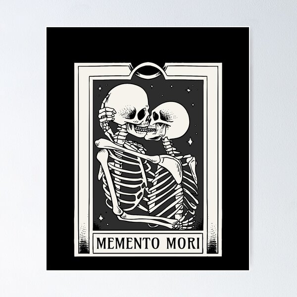 Artikel-Vorschau von Lateinisches Zitat Memento Mori Entwurf für einen stoischen Philosophen, designt und verkauft von mikkashirts.