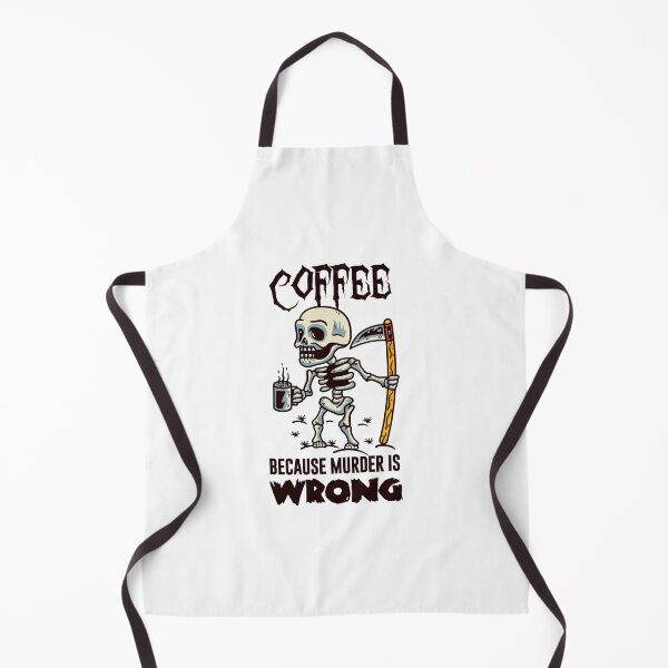 Item preview, Coffee because murder is wrong designed and sold by FanityPrints.