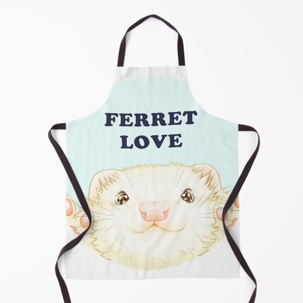 Item preview, FERRET LOVE White designed and sold by ICHIGODAWASHI.