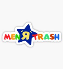 MÄNNER R TRASH, MÄNNER SIND TRASH TOYS R US LOGO AUFKLEBER Sticker