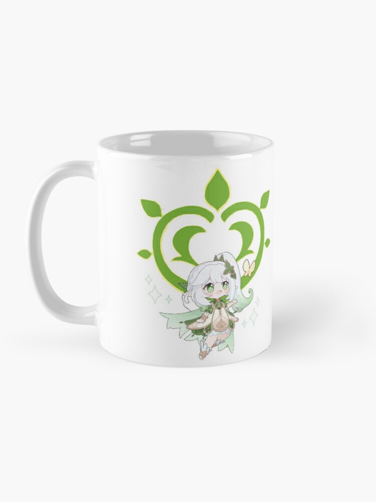 Nahida Genshin Impact Ceramic Anime Mug, Coffee Tea Cup Female