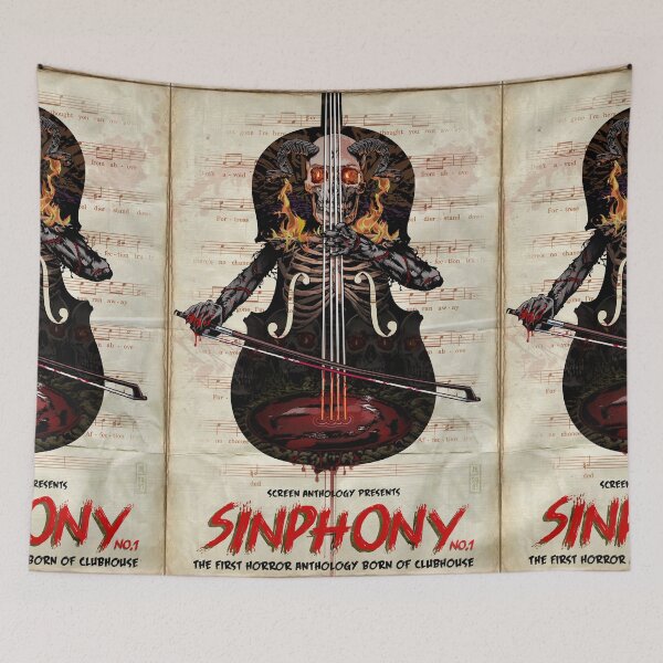 Item preview, Cello Preproduction Official Sinphony Poster  designed and sold by Jason Ragosta.