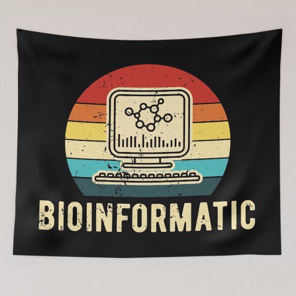 Item preview, Retro Bioinformatics Scientist Vintage Bioinformatician designed and sold by NestaReign.