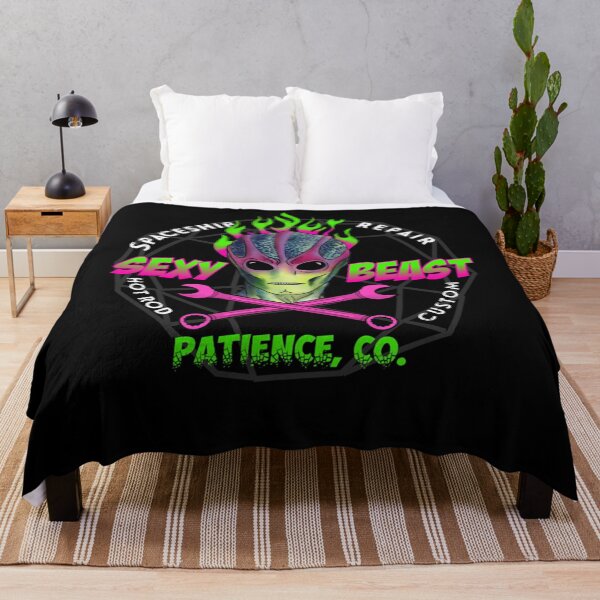 Item preview, Vintage Resident Alien Graphic Perfect Xmas Gift Fan    designed and sold by AlaHarrison.