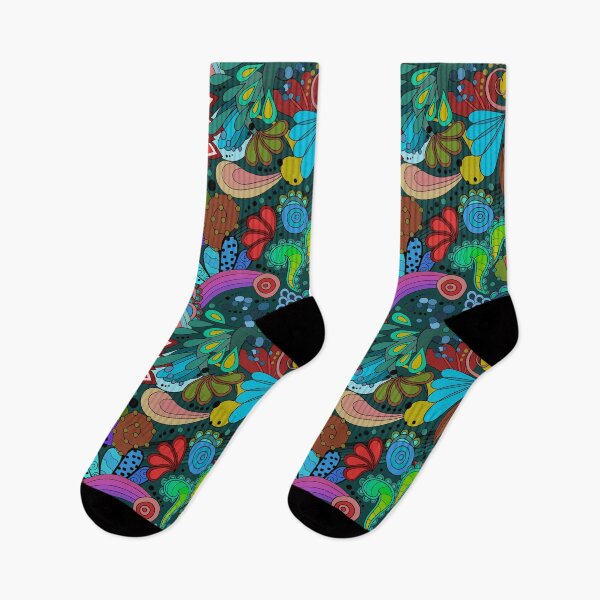 Item preview, Floral abstraction designed and sold by Agata Krysiak.