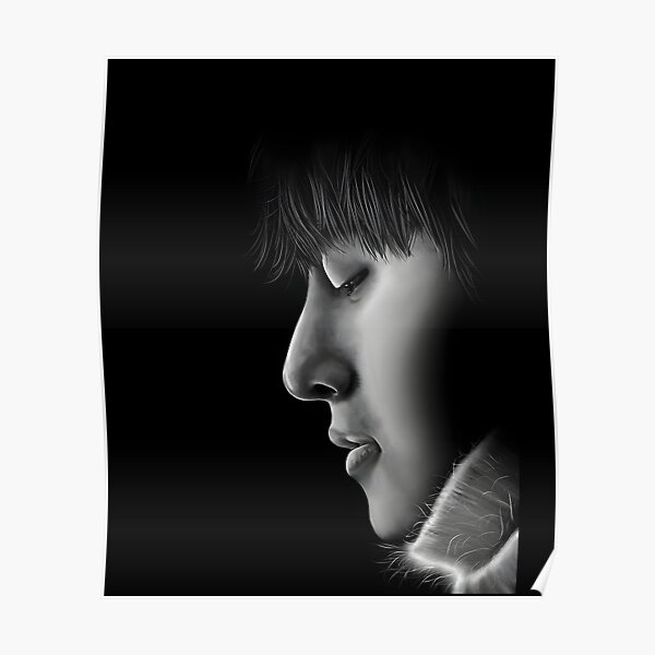 "Black and White Ji Chang Wook Classic " Poster for Sale by vanitacml7