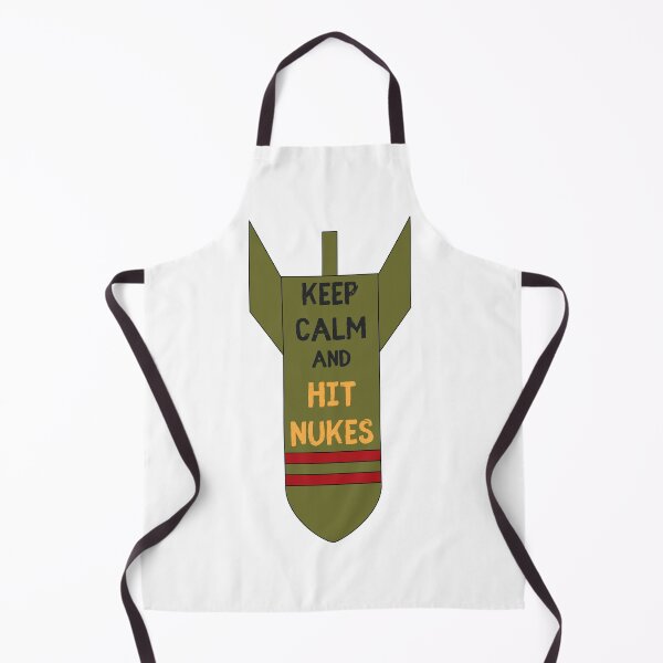 Item preview, Keep Calm And Hit Nukes - Funny Quotes designed and sold by BlueBlackSky.