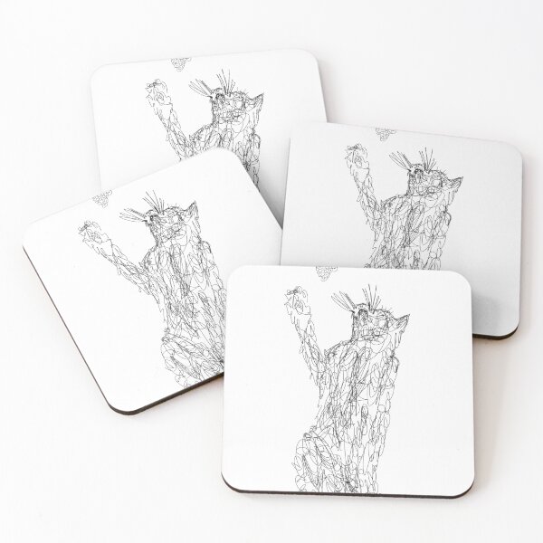 Item preview, cat playing designed and sold by cachaldora.