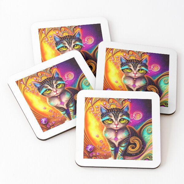 Item preview, Beautiful Siamese Cat Oil Painting with flowers in background designed and sold by ManifestoDesign.
