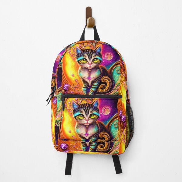 Item preview, Beautiful Siamese Cat Oil Painting with flowers in background designed and sold by ManifestoDesign.