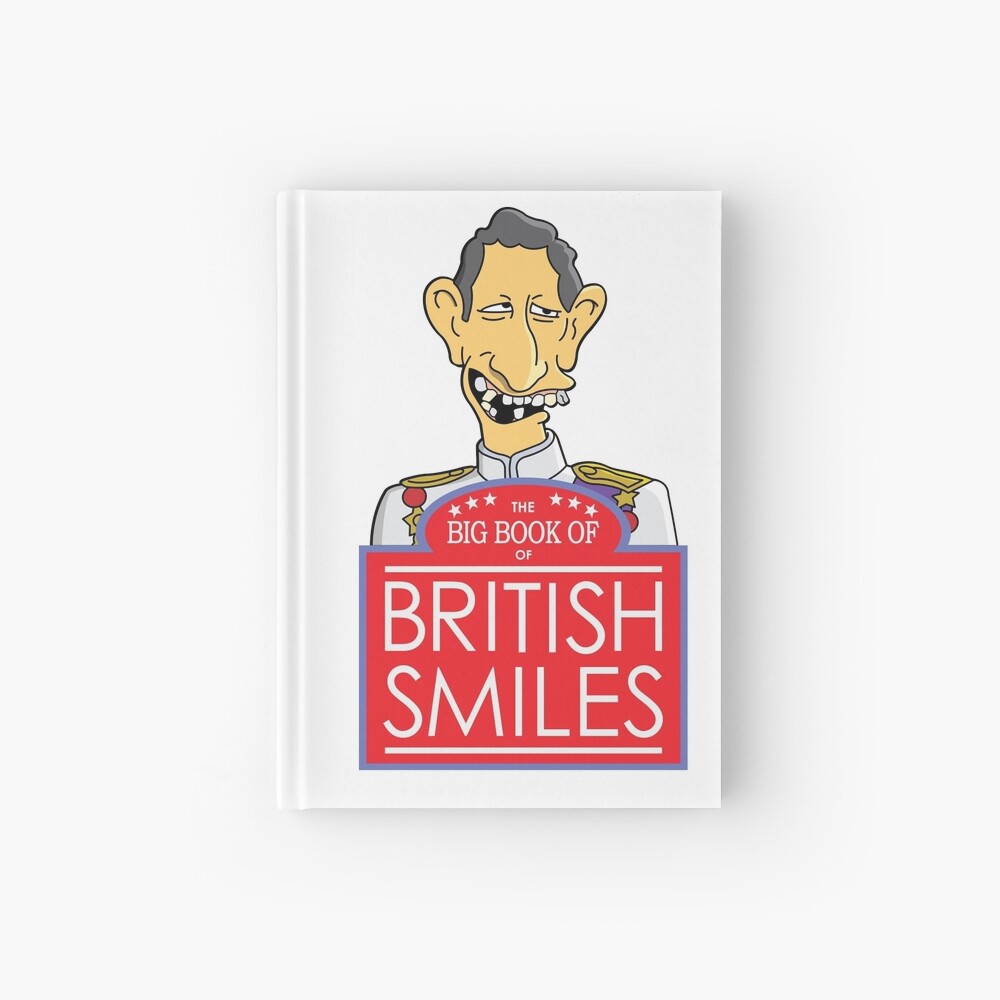 The Big Book Of British Smiles Hardcover Journal