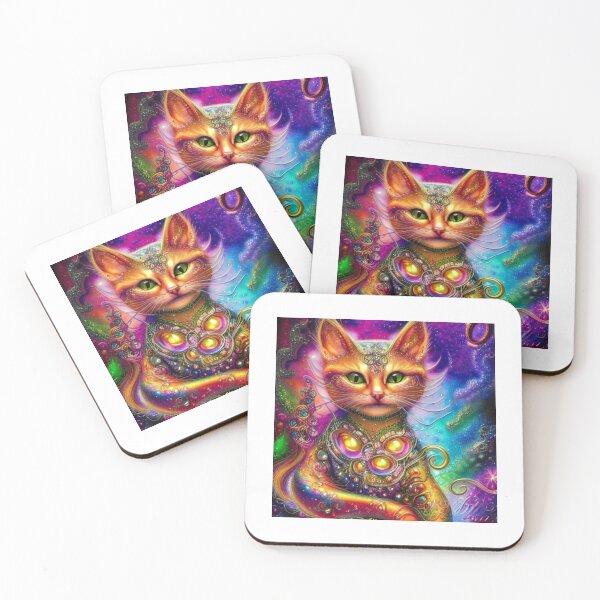 Item preview, Beautiful Siamese Cat Oil Painting with flowers in background designed and sold by ManifestoDesign.