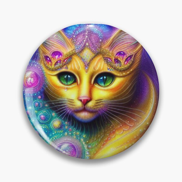 Item preview, Beautiful Siamese Cat Oil Painting with flowers in background designed and sold by ManifestoDesign.
