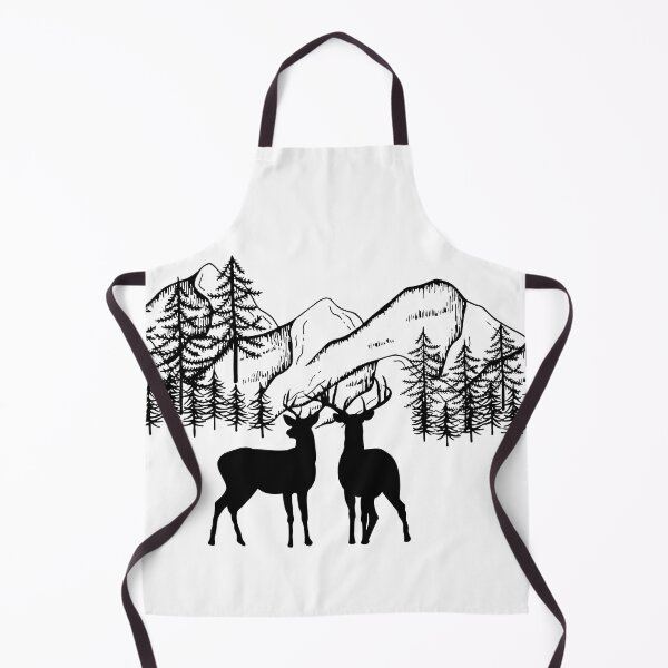 Item preview, black deer flock designed and sold by kevinxmart.