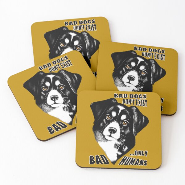 Item preview, Bad Dogs don't exist, Only Bad Humans designed and sold by BluedarkArt.
