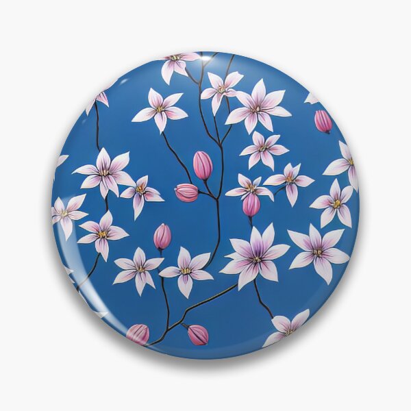 Item preview, Fun flowers tropical pattern designed and sold by Purple-Horizon.