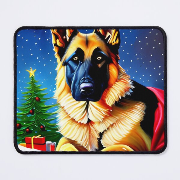 Item preview, Christmas German Shepherd, Dogs Snow Winter designed and sold by GwendolynFrost.