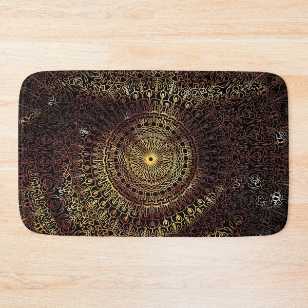 Item preview, protection gold mandala designed and sold by cachaldora.
