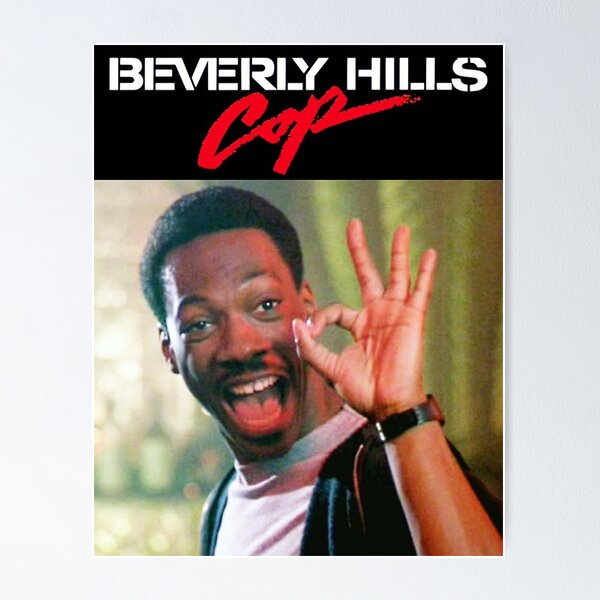 Vista previa del artículo con la obra «Policía de Beverly Hills Axel Foley A OK», diseñado y vendido por BreannaPadberg.
