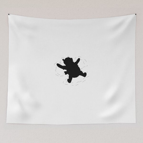 Item preview, Winnie the pooh in snow designed and sold by clubbanana.