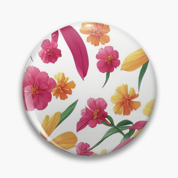 Artikelvorschau, Fun flowers tropical pattern entworfen und verkauft von Purple-Horizon.