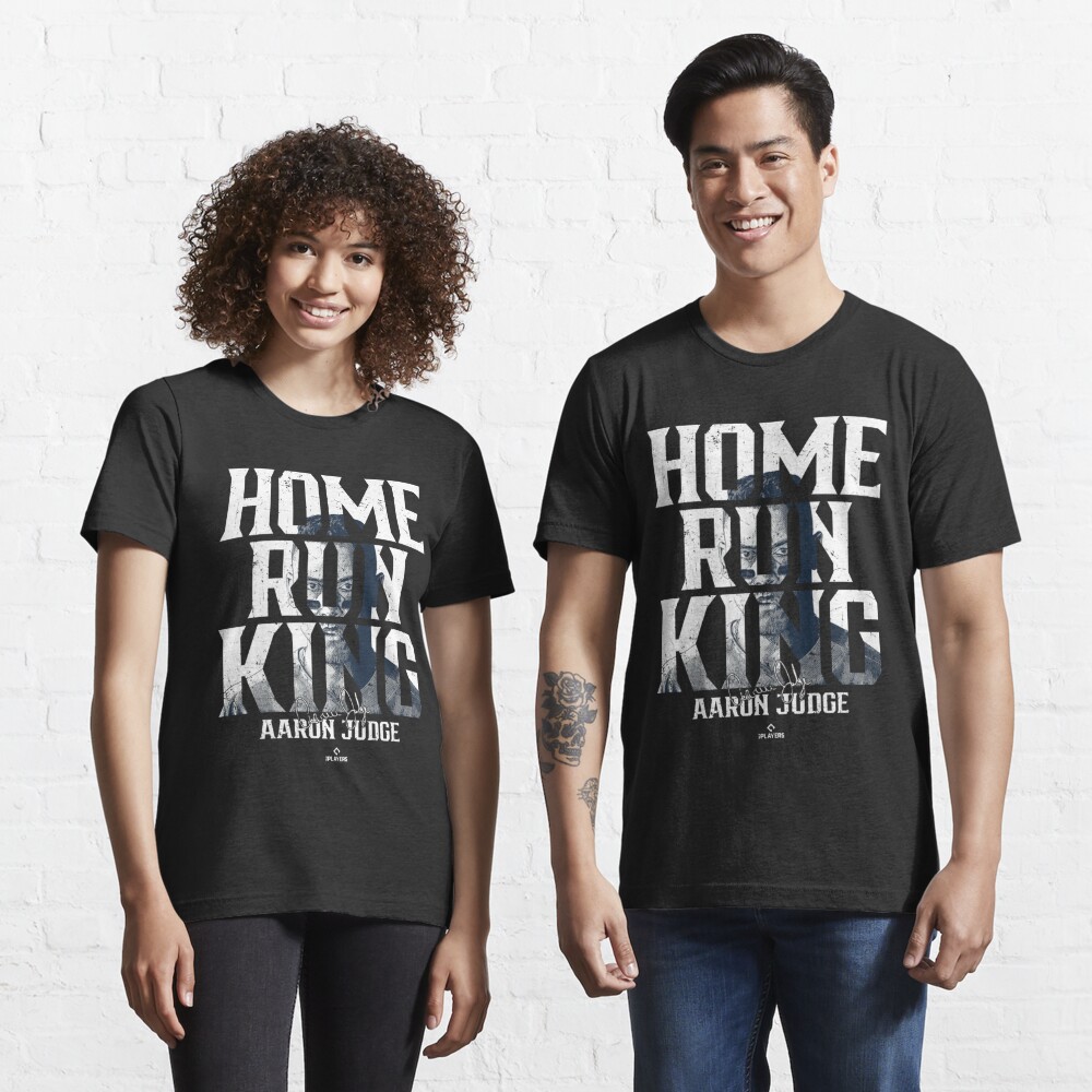 Home Run King Portrait Aaron Judge New York MLBPA Essential T