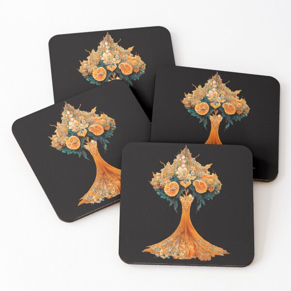 Item preview, Elegant orange tree designed and sold by GorinART.