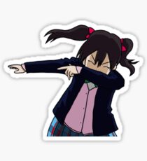 Nico Yazawa Dabbing Sticker