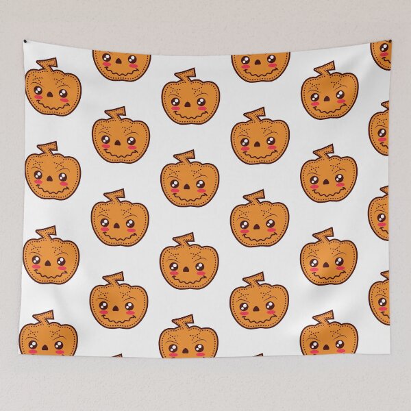 Item preview, Halloween Scary Evil Pumkin Funny Pumkin Head | Kawaii Halloween  designed and sold by THROUGH-LIFE.