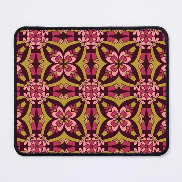Item preview, pink and green mixed floral designed and sold by patternologyy.