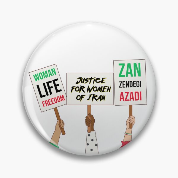 Item preview, Zan. Zendegi. Azadi. Woman. Life. Freedom. Justice for women of Iran. designed and sold by BestQuest.