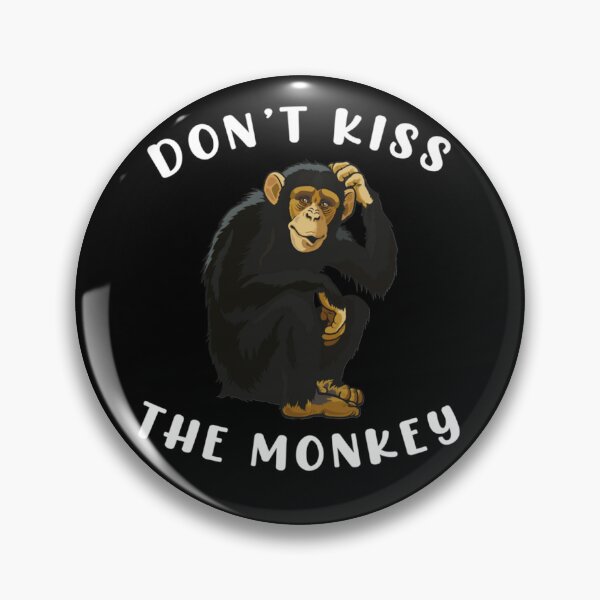 Item preview, Don't kiss the monkey. Monkeypox virus funny Classic T-Shirt designed and sold by ZoeyMichiels.