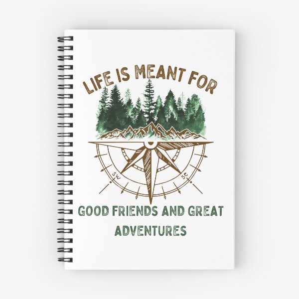 Item preview, Life Is Meant For Good Friends And Great Adventures designed and sold by RockBeeDesigns.