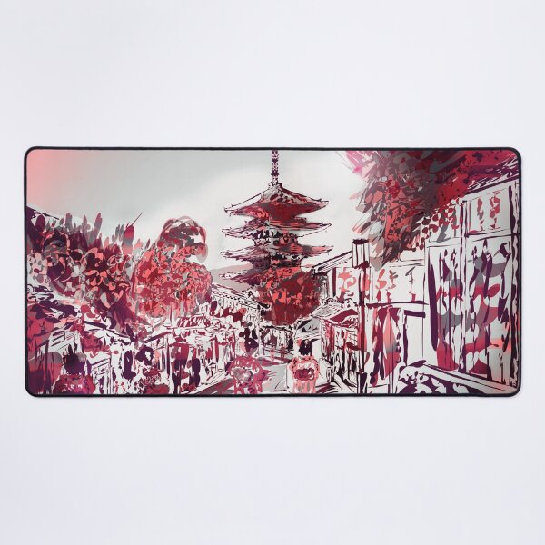 Item preview, Sakura in Kyoto, cherry blossoms in Higashiyama Ward at Hōkan-ji temple designed and sold by cachaldora.