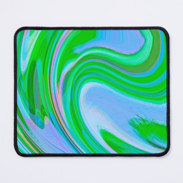 Item preview, Baby Blue, Baby Green, Blue Tones and Green Tones Multicolor Neon Marble Pattern Design designed and sold by theprintedclub.