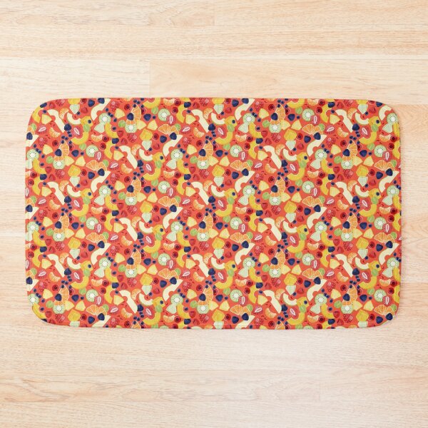 Item preview, Ditsy Fruit Salad - Orange designed and sold by appleyards.