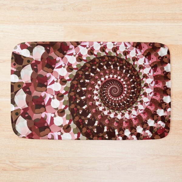 Item preview, Red Dots Spiral designed and sold by pinkal.