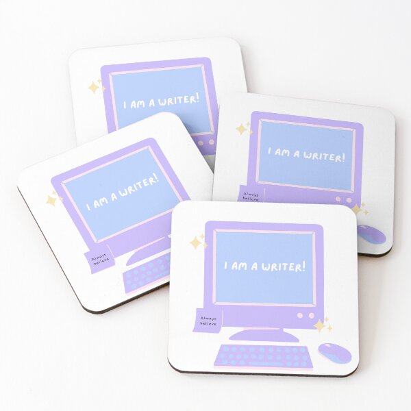 Item preview, I am a writer! Cute affirmation design for writers. designed and sold by CreativeStrand.