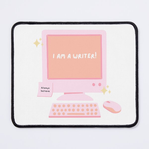 Item preview, I am a writer! Cute affirmation design for writers. designed and sold by CreativeStrand.