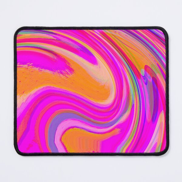 Item preview, Neon Pink, Neon Orange, Pink Tones and Orange Tones Multicolor Neon Marble Pattern Design designed and sold by theprintedclub.
