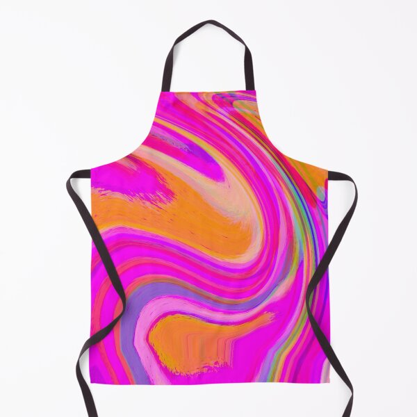 Item preview, Neon Pink, Neon Orange, Pink Tones and Orange Tones Multicolor Neon Marble Pattern Design designed and sold by theprintedclub.