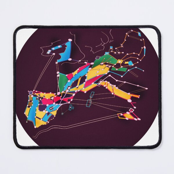 Item preview, Camino de Santiago, the pilgrim map of Europe designed and sold by cachaldora.