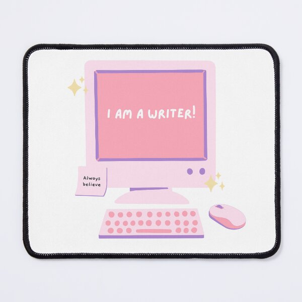 Item preview, I am a writer! Cute affirmation design for writers. designed and sold by CreativeStrand.