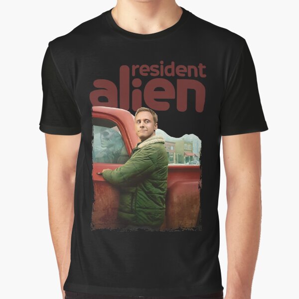 Vista previa del artículo con la obra «Gráfico de Resident Alien, regalo perfecto de Navidad para fanáticos», diseñado y vendido por AlaHarrison.