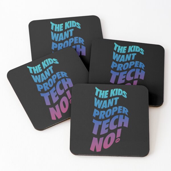 Item preview, kids want proper techno - CW   designed and sold by joshuamanzhmf.