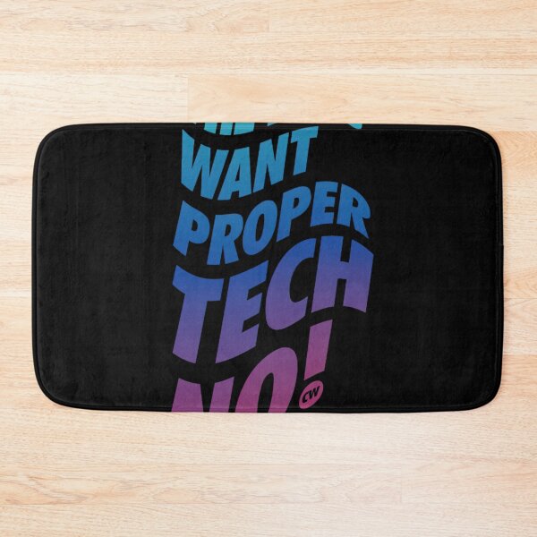 Item preview, kids want proper techno - CW   designed and sold by joshuamanzhmf.