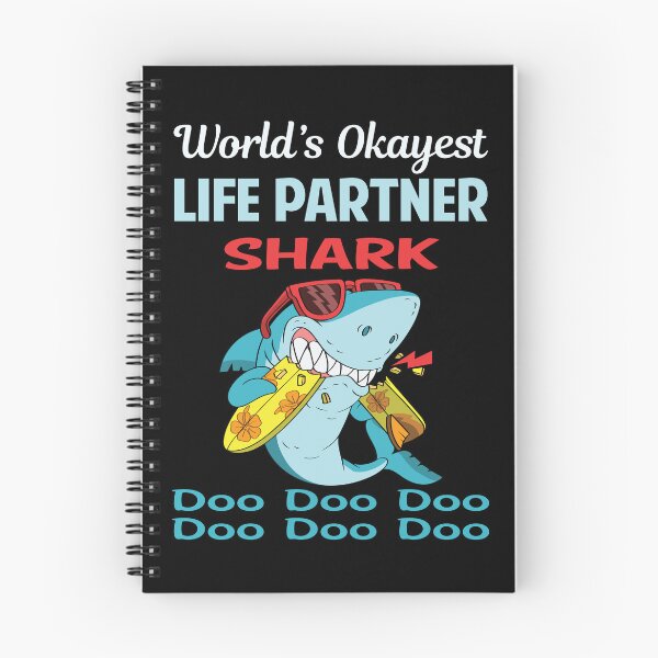Item preview, Funny Shark LIFE PARTNER designed and sold by StoreHornedFace.