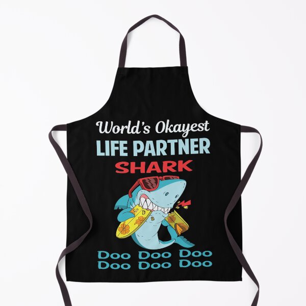 Item preview, Funny Shark LIFE PARTNER designed and sold by StoreHornedFace.